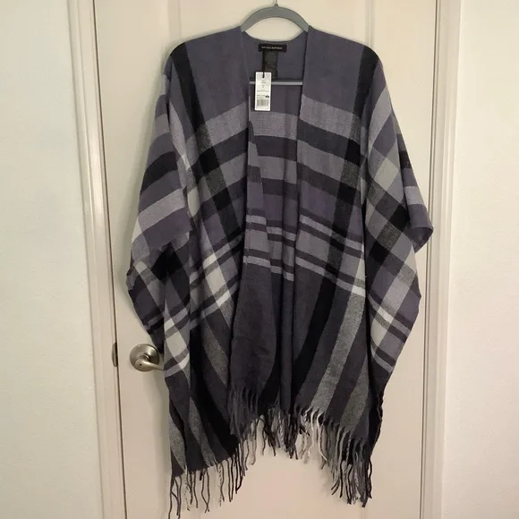 NWT New Banana Republic Women's Cashmere Blend Blanket Wrap Scarf - Picture 2 of 8